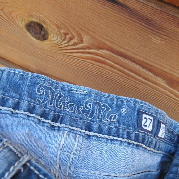 Miss Me Distressed Boot Cut Jeans - Picture 9 of 9